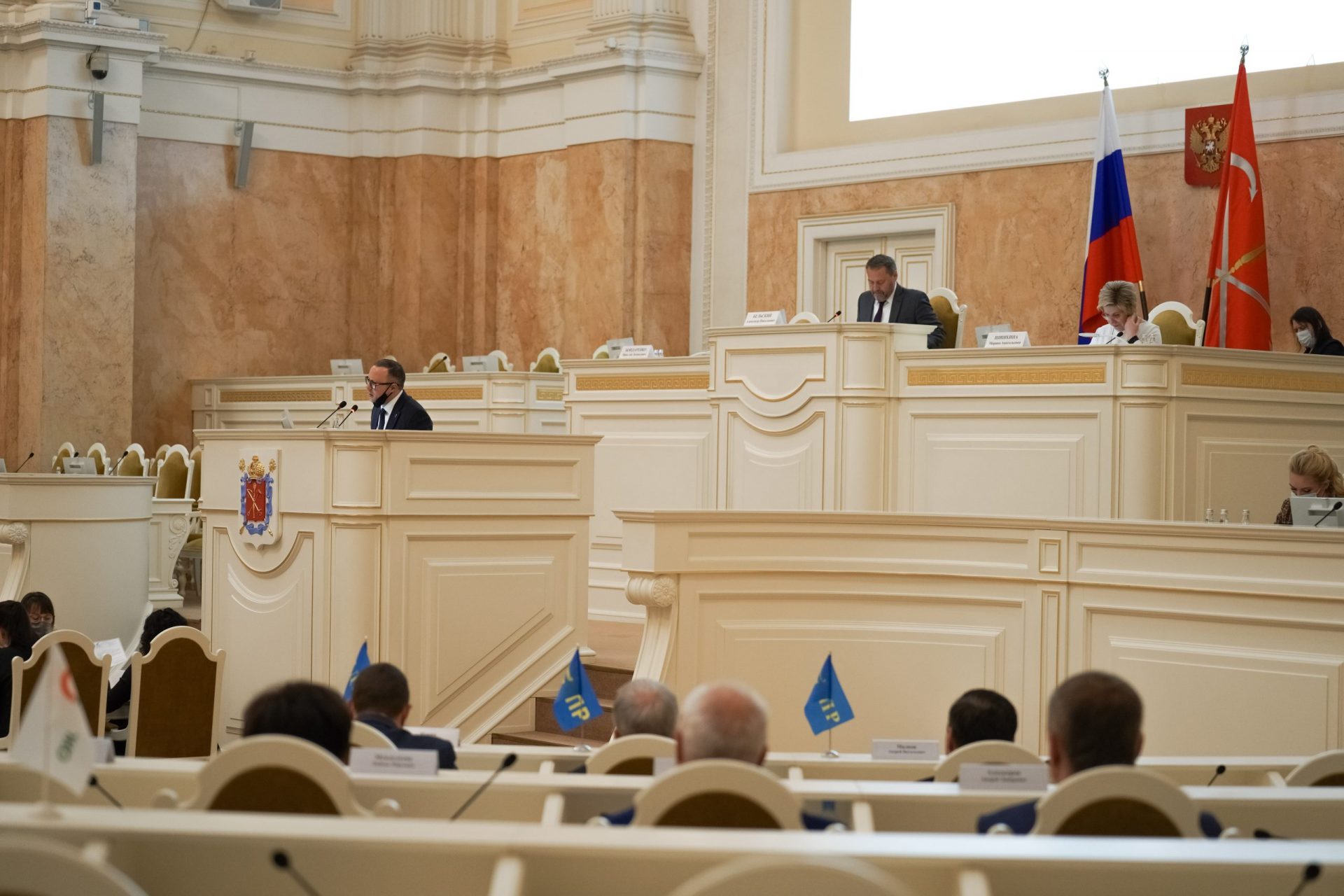 10 ноября состоялось очередное заседание Законодательного Собрания Санкт-Петербурга