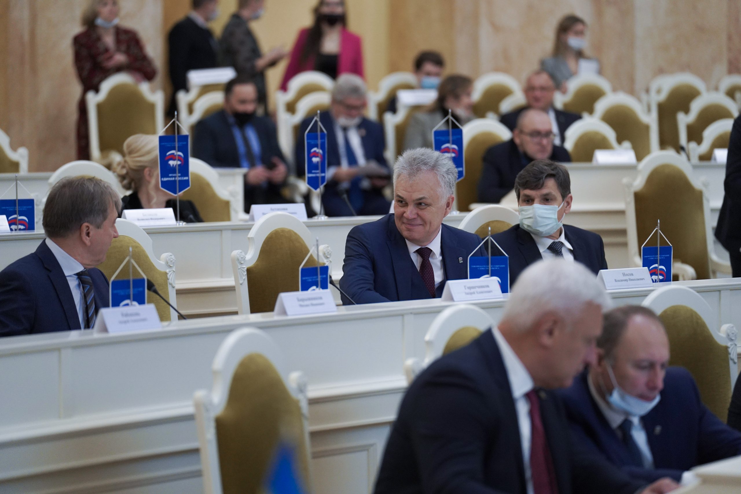 15 декабря состоялось очередное заседание Законодательного Собрания Санкт-Петербурга