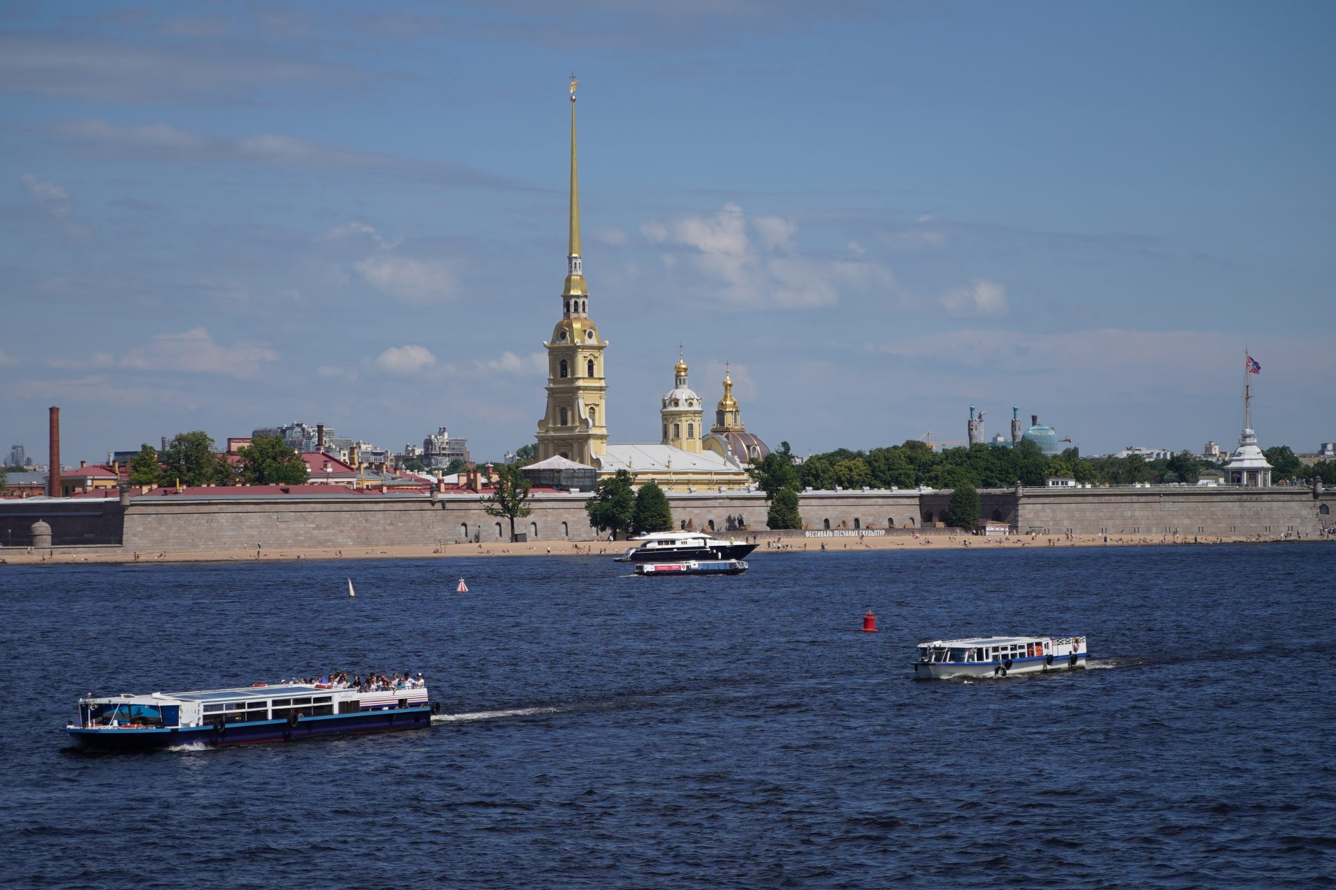 Петропавловская крепость - депутат ЗАКСа Носов В.Н.