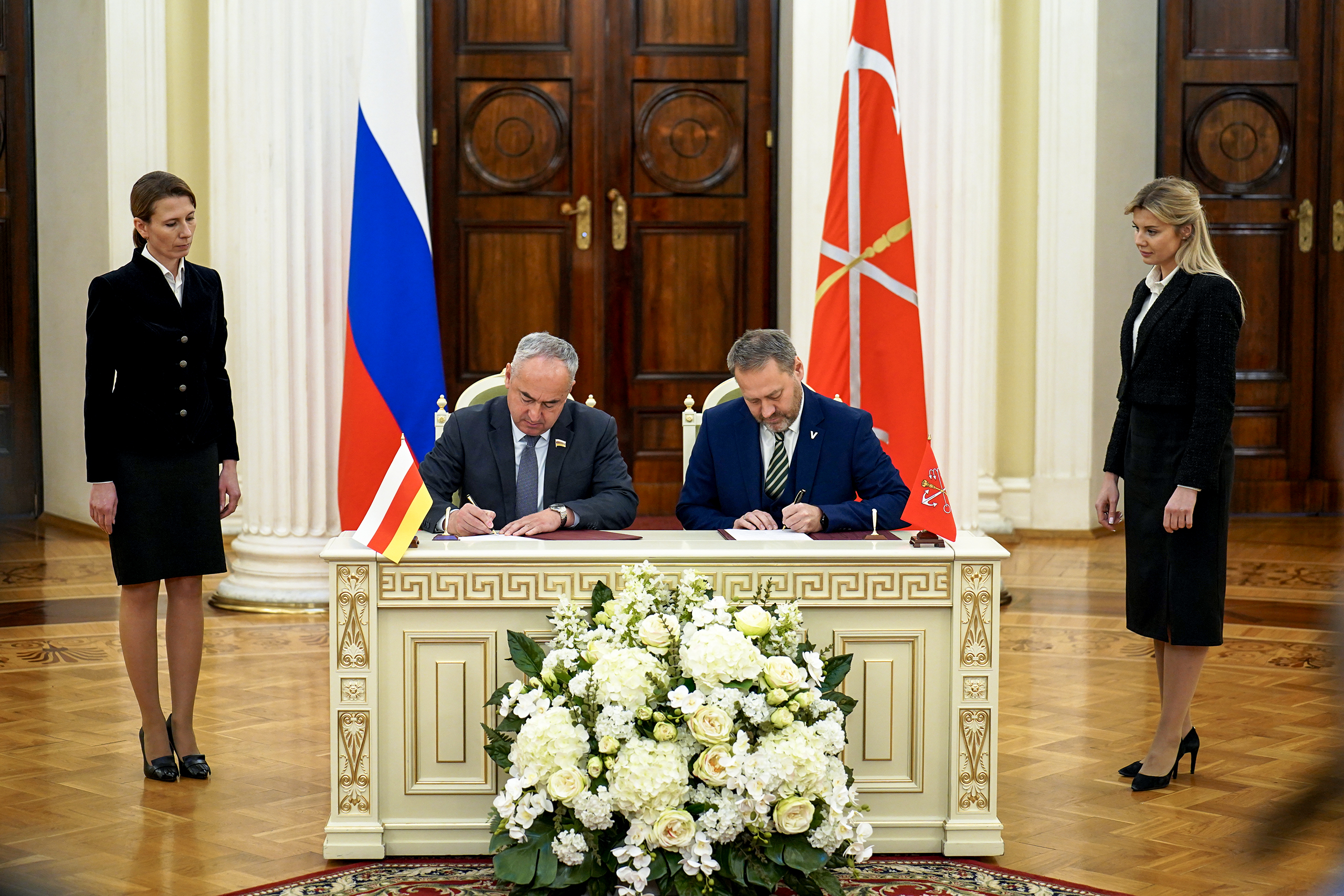 Парламенты Санкт-Петербурга и Республики Северная Осетия-Алания заключили соглашение о сотрудничестве