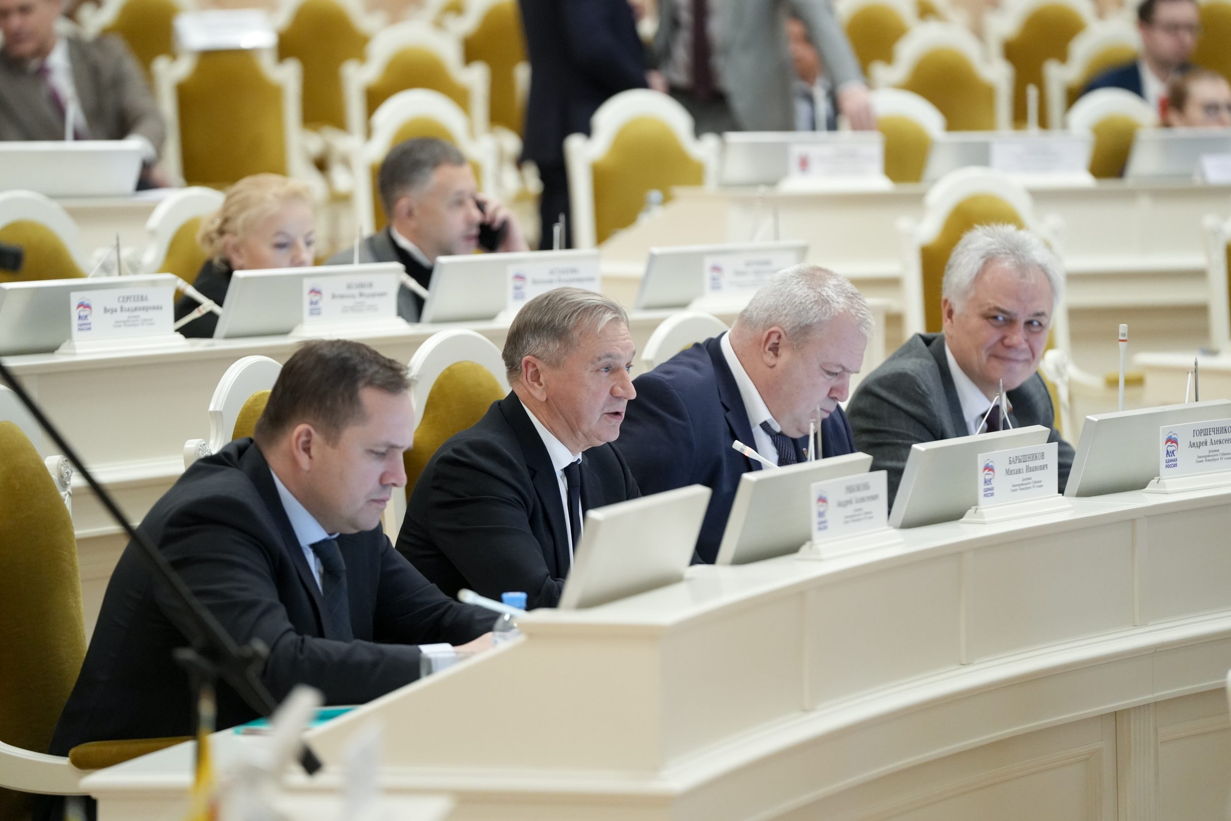 6 декабря 2023 года состоялось очередное заседание Законодательного Собрания Санкт-Петербурга