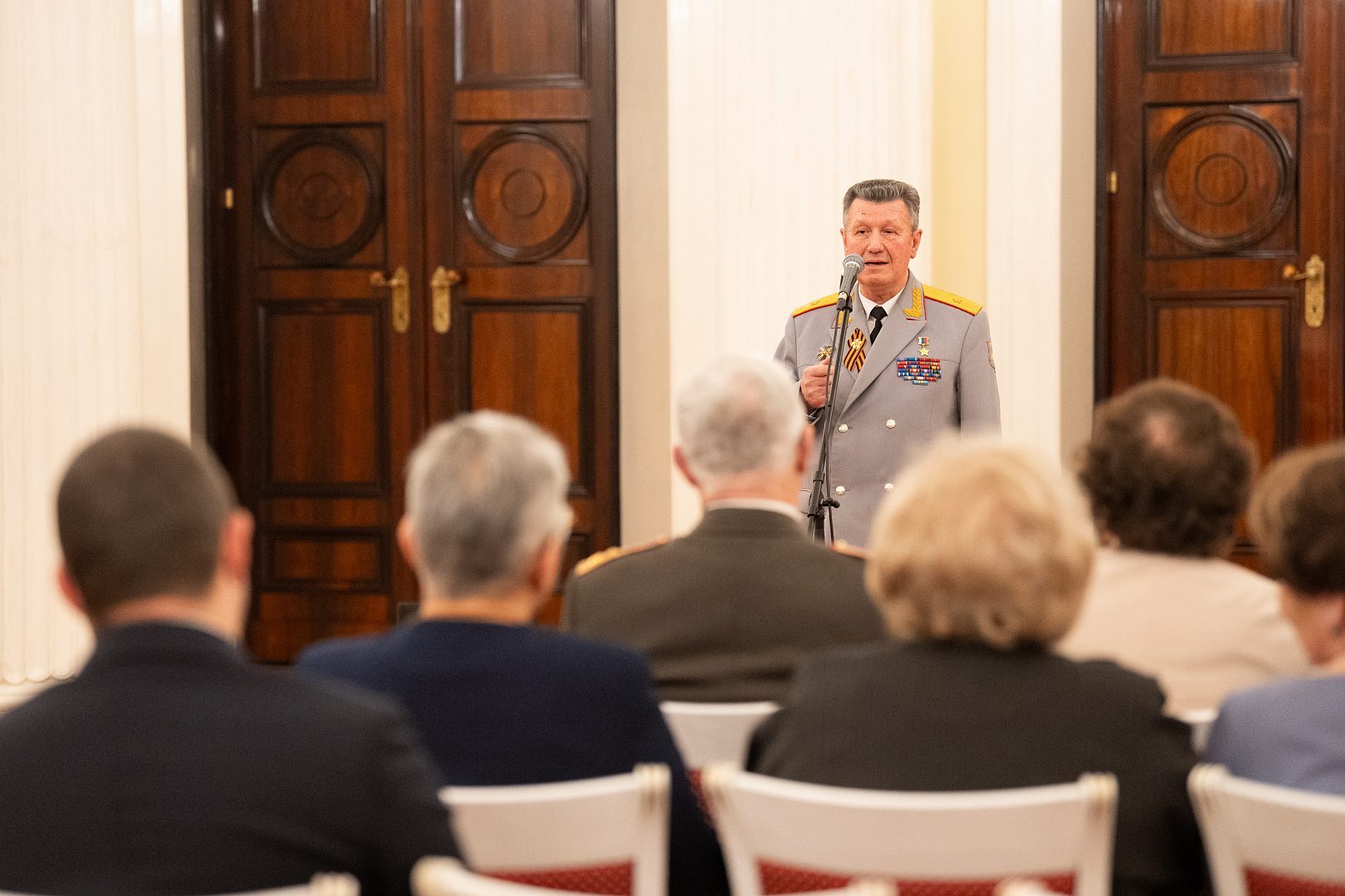 В Мариинском дворце состоялся торжественный приём в честь Дня Героев Отечества