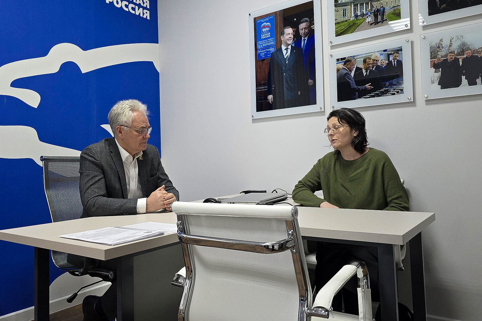 Депутат Владимир Носов провел личный прием граждан в Общественной приемной «Единой России»