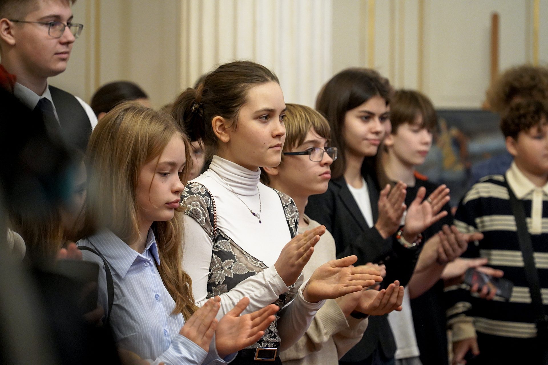 В Мариинском дворце открылась выставка «Память поколений: Нельзя забыть», посвященная 80-летию Великой Победы