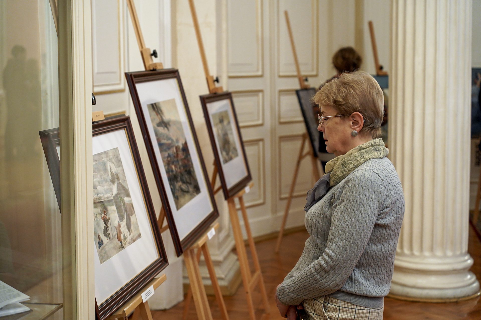 В Мариинском дворце открылась выставка «Память поколений: Нельзя забыть», посвященная 80-летию Великой Победы