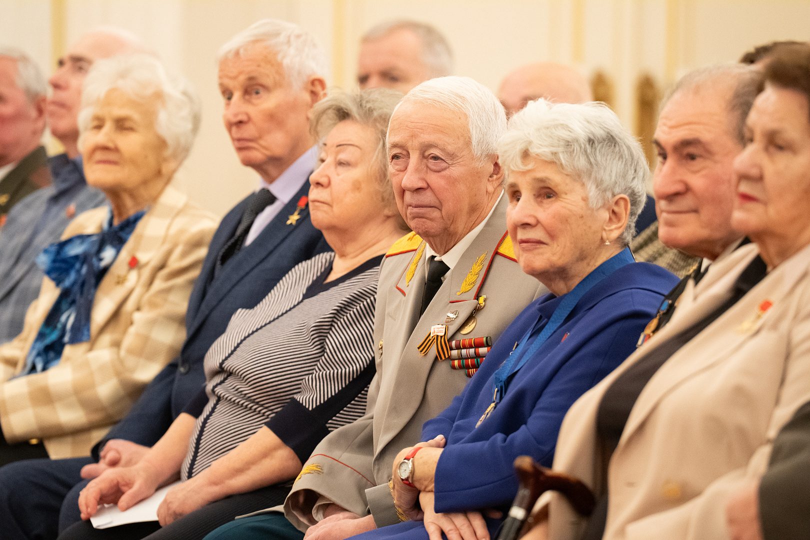 В Мариинском дворце состоялся торжественный приём в честь Дня Героев Отечества
