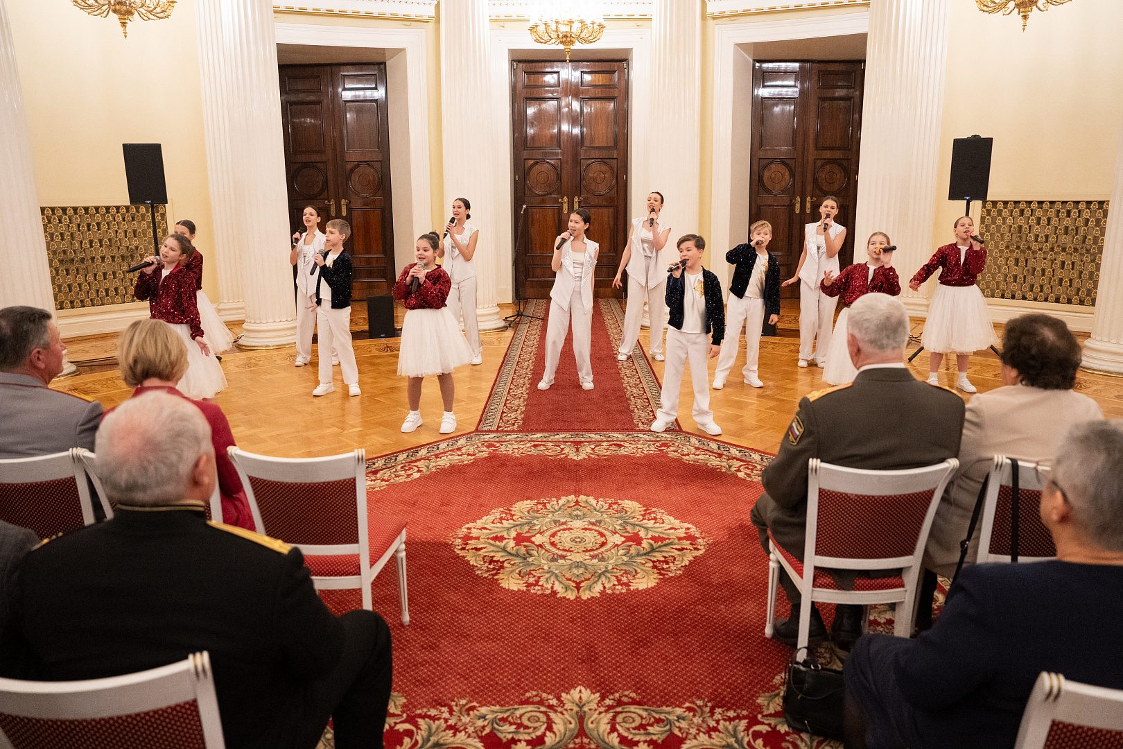 В Мариинском дворце состоялся торжественный приём в честь Дня Героев Отечества