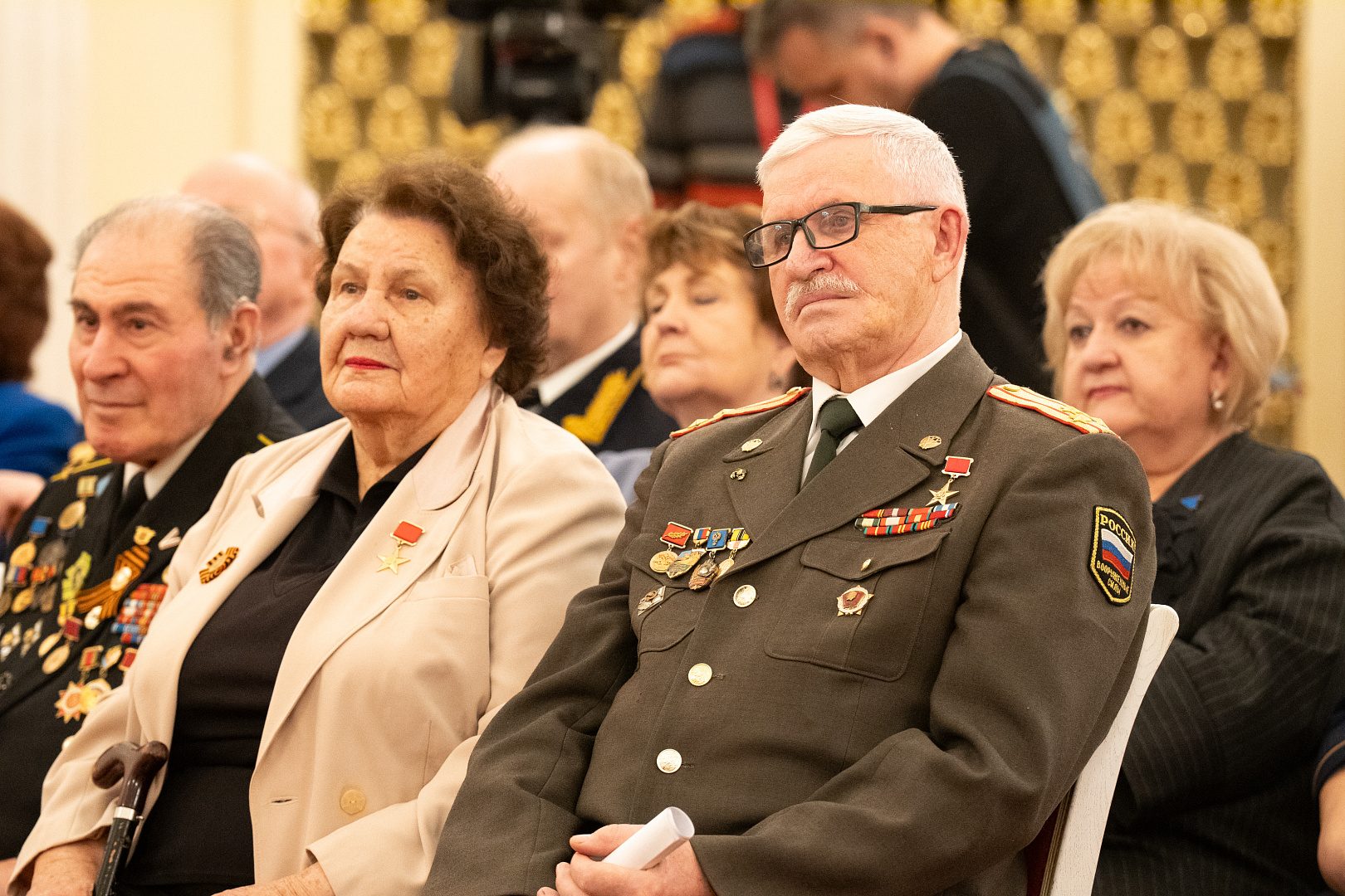 В Мариинском дворце состоялся торжественный приём в честь Дня Героев Отечества