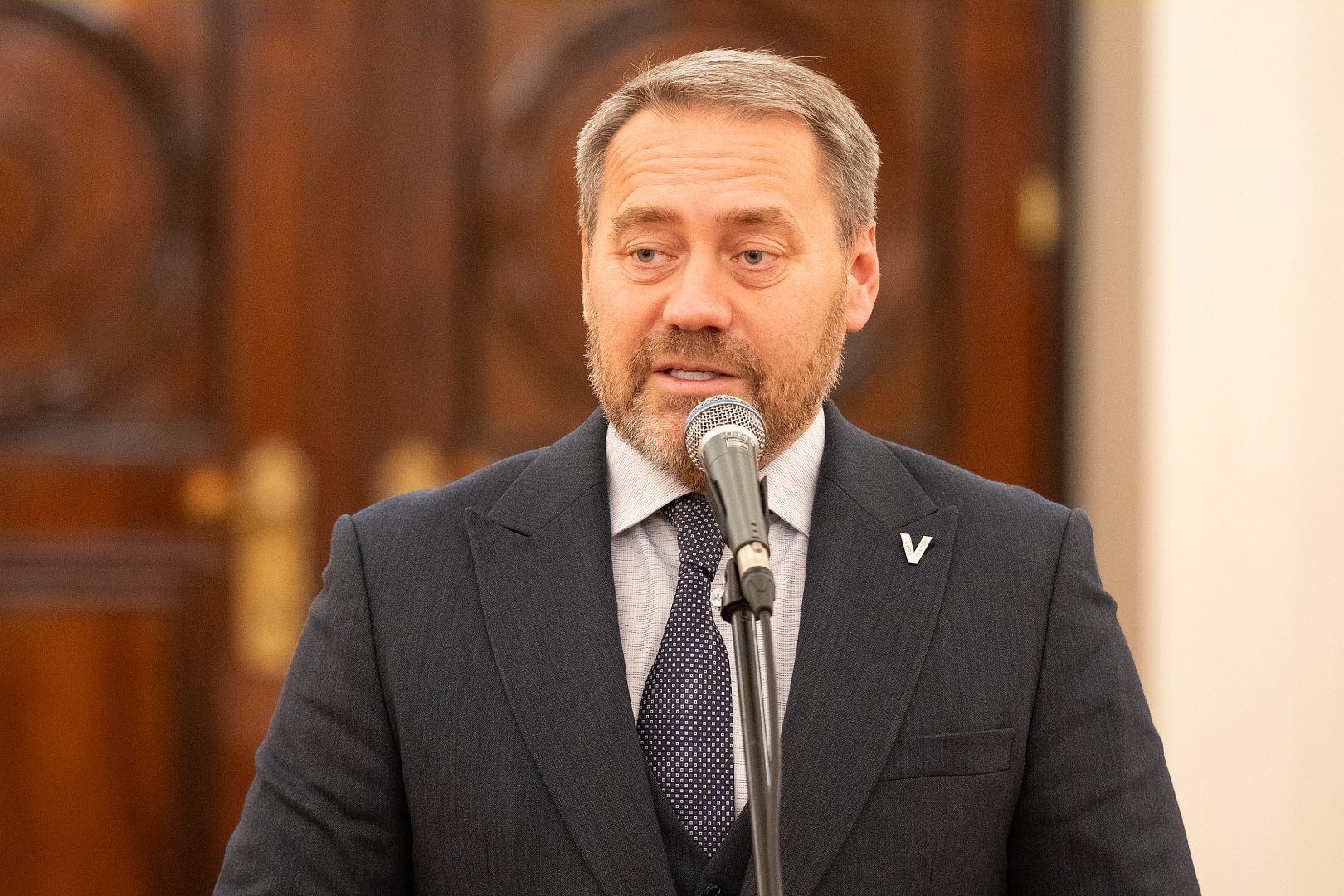 В Мариинском дворце состоялся торжественный приём в честь Дня Героев Отечества