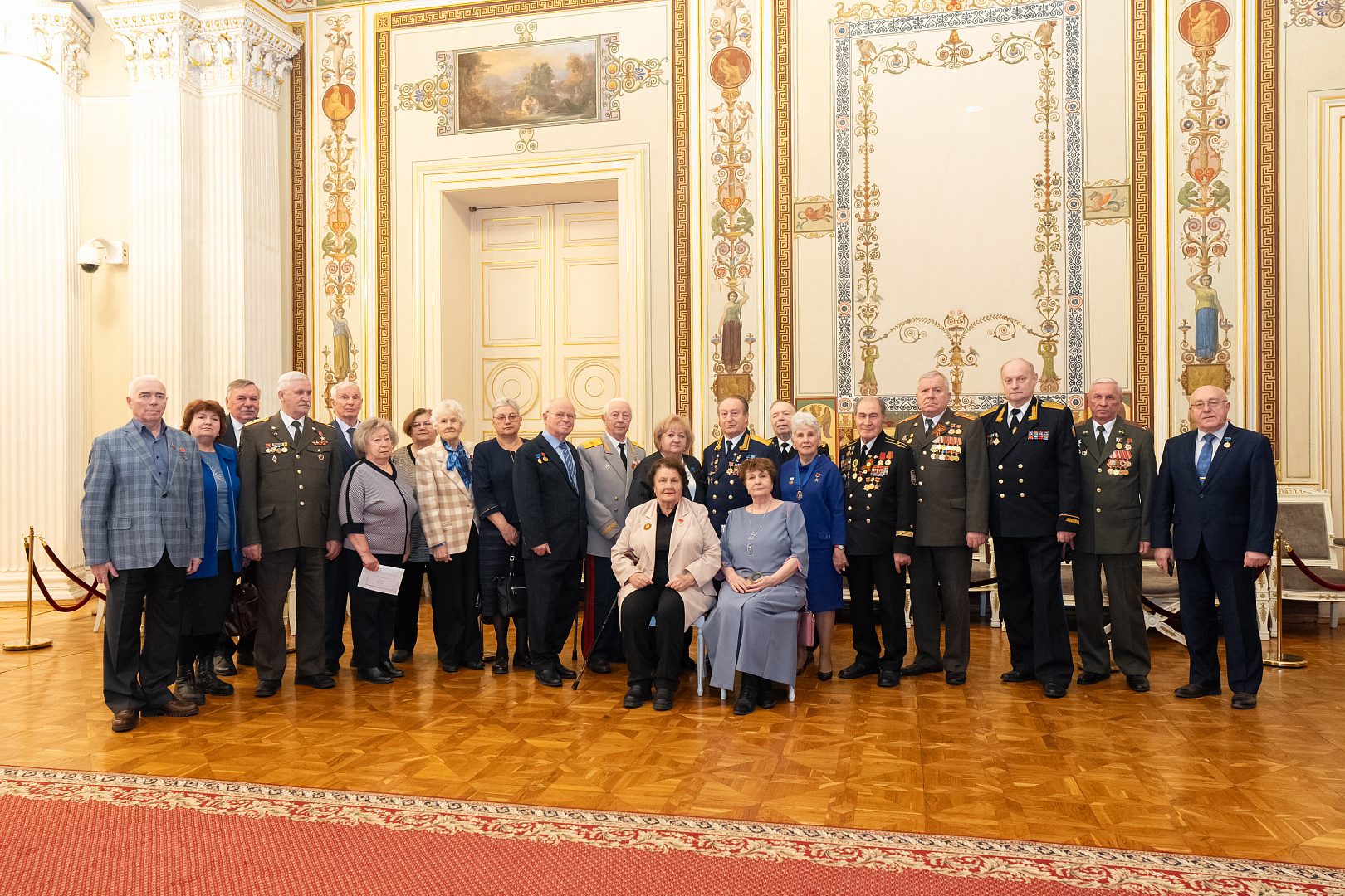 В Мариинском дворце состоялся торжественный приём в честь Дня Героев Отечества