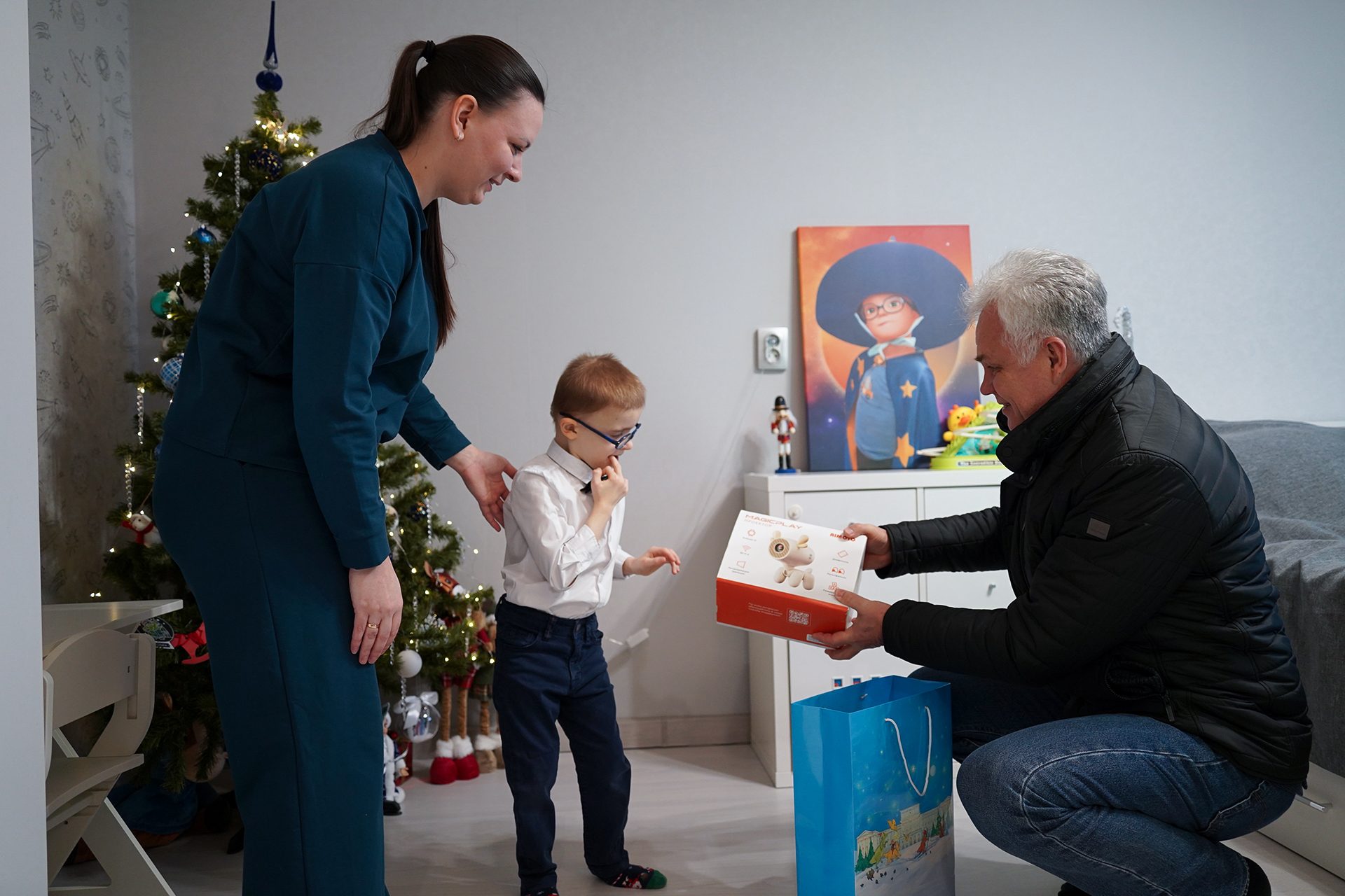 Время чудес: мечта маленького Дани сбылась под Новый год!
