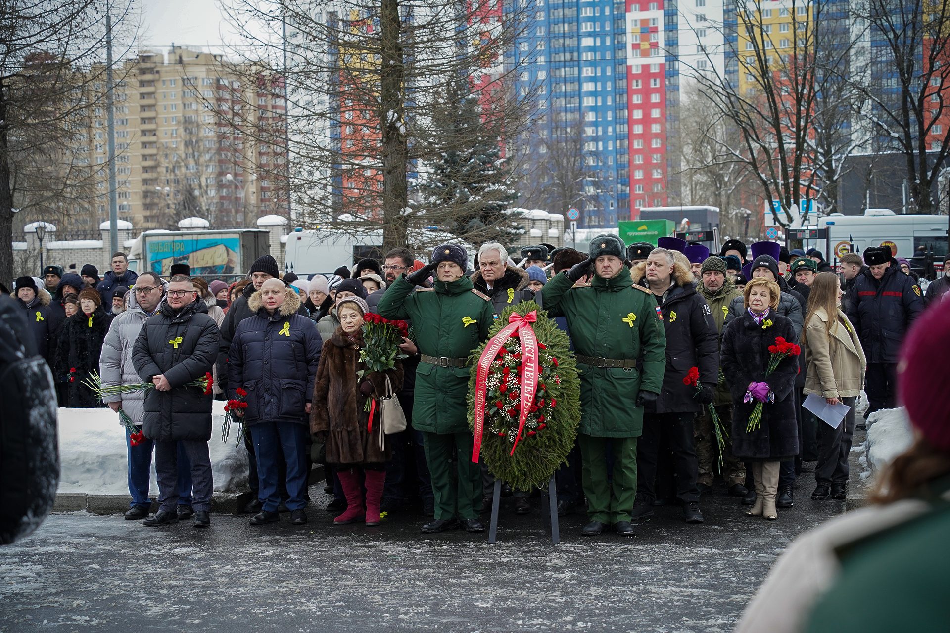 На Богословском кладбище почтили память защитников и жителей блокадного Ленинграда На Богословском кладбище почтили память защитников и жителей блокадного Ленинграда