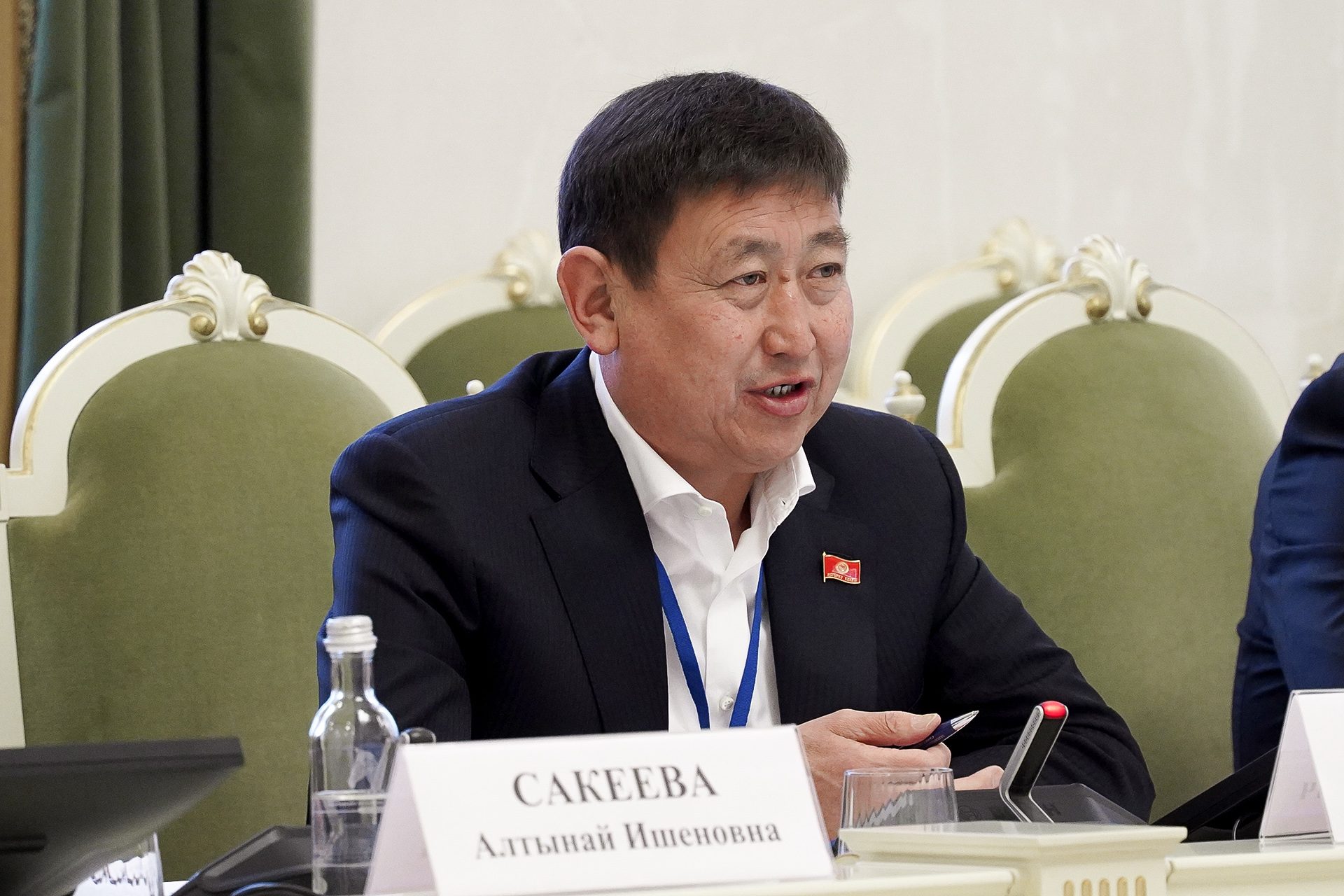 Встреча Председателя Законодательного Собрания Санкт‑Петербурга с делегацией Жогорку Кенеша Киргизской Республики Встреча Председателя Законодательного Собрания Санкт‑Петербурга с делегацией Жогорку Кенеша Киргизской Республики