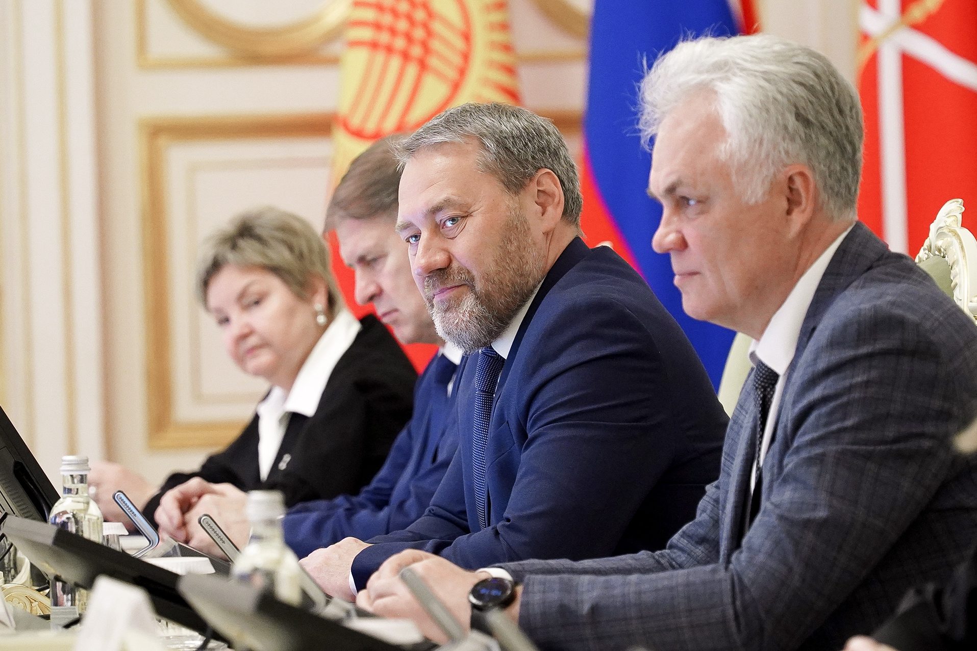 Встреча Председателя Законодательного Собрания Санкт‑Петербурга с делегацией Жогорку Кенеша Киргизской Республики Встреча Председателя Законодательного Собрания Санкт‑Петербурга с делегацией Жогорку Кенеша Киргизской Республики