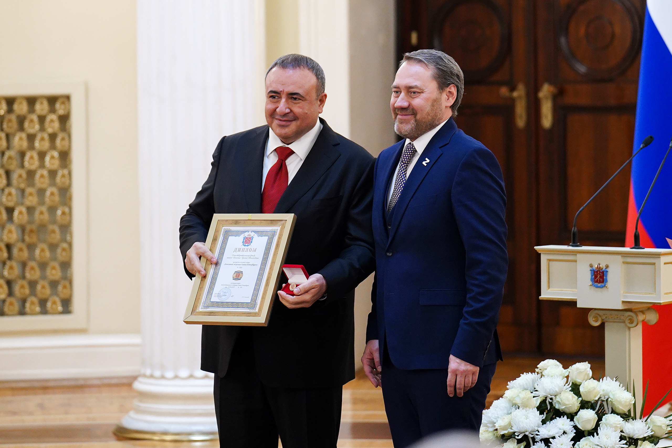 Звание Почетного мецената присвоено благотворительному фонду им. Погосяна Грачьи Мисаковича