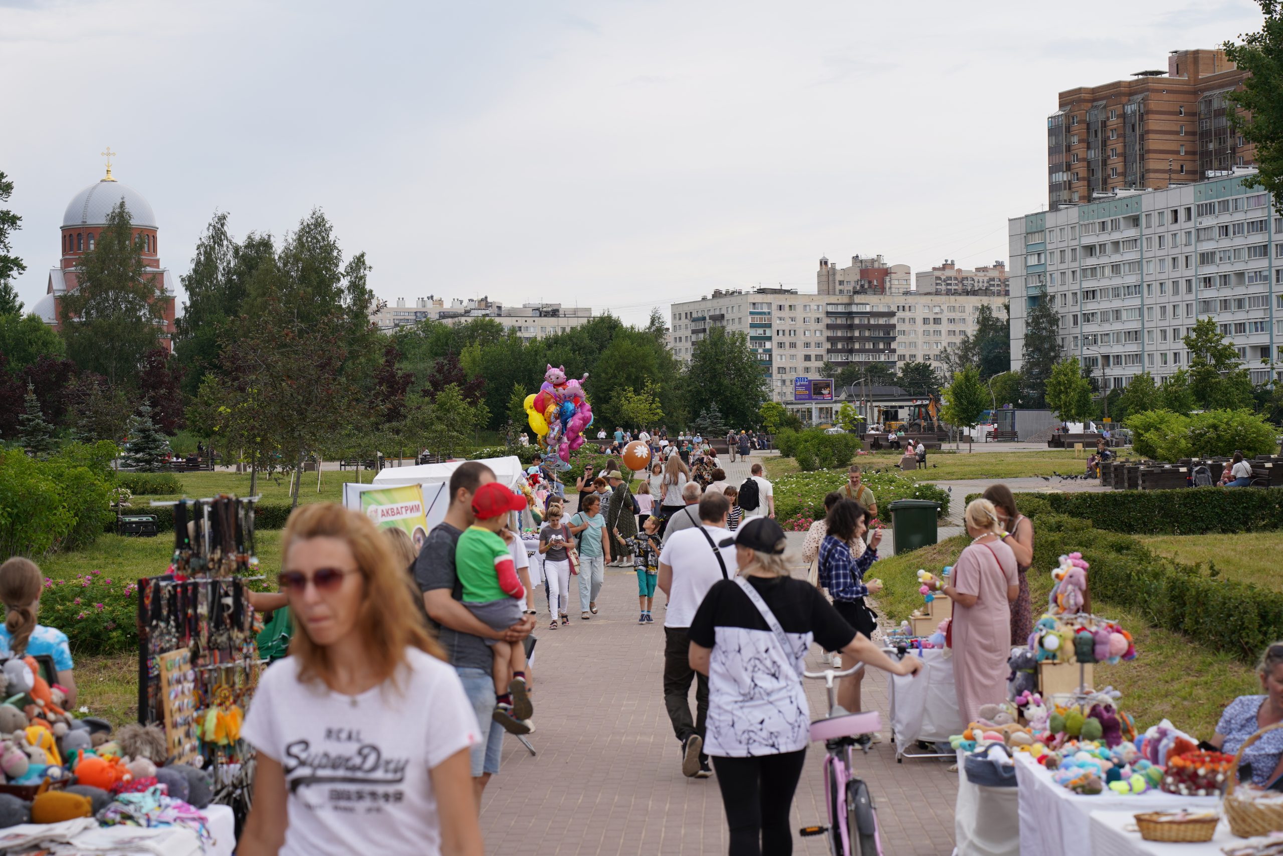 Калининскому району Санкт-Петербурга исполнилось 87 лет