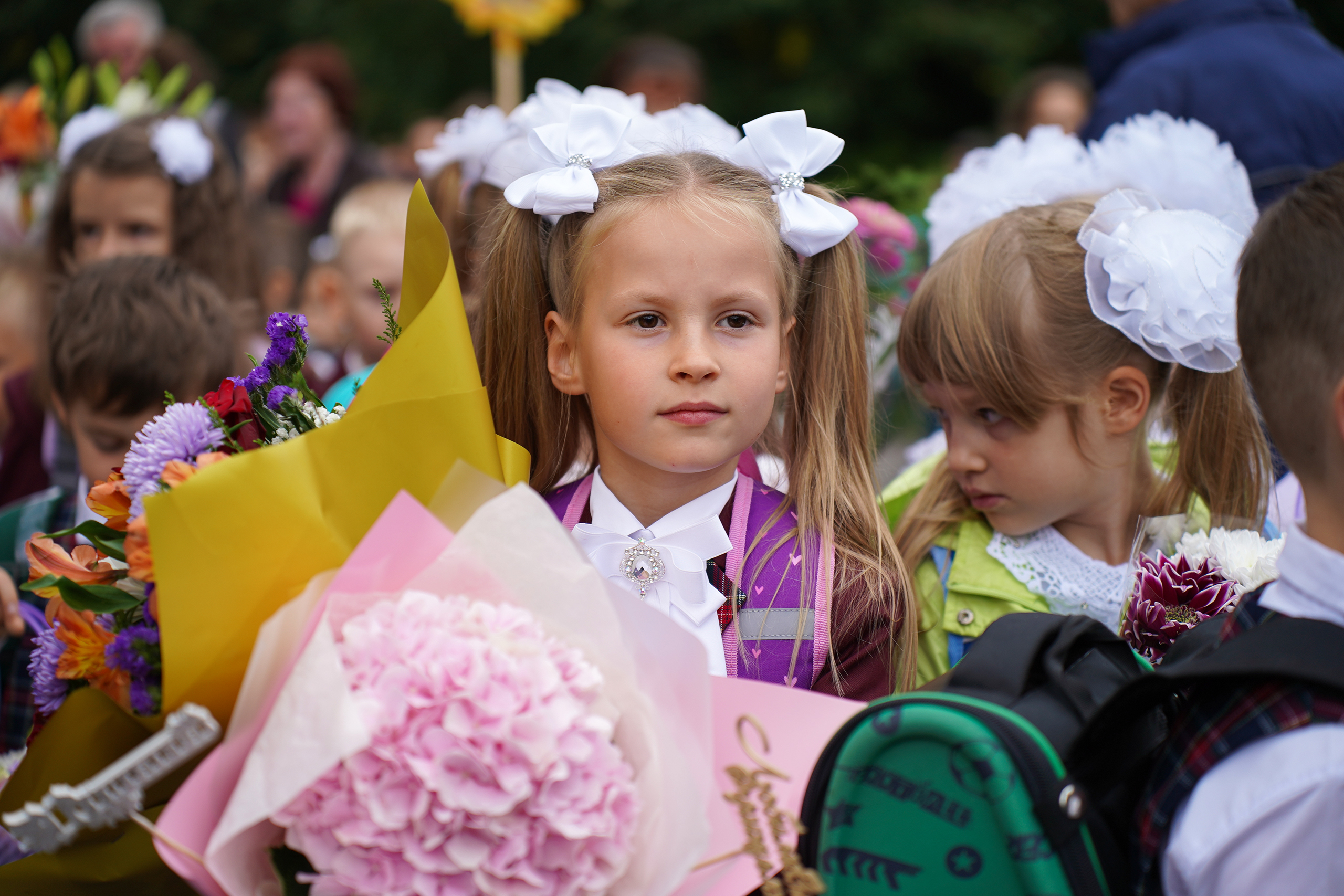 Владимир Носов поздравил учеников и преподавателей лицея №144 с Днём знаний