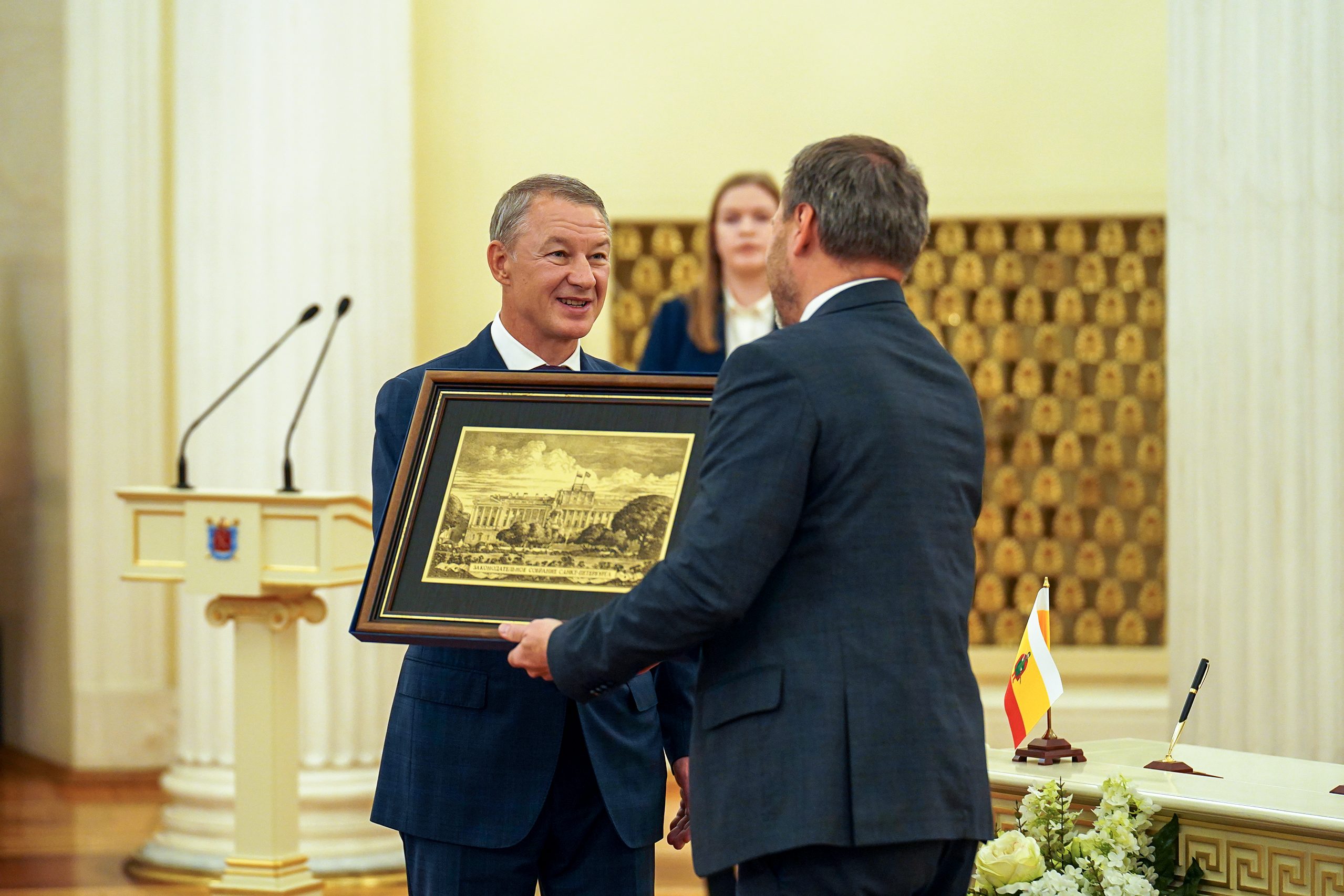 Петербургский парламент и Рязанская областная Дума подписали соглашение о сотрудничестве