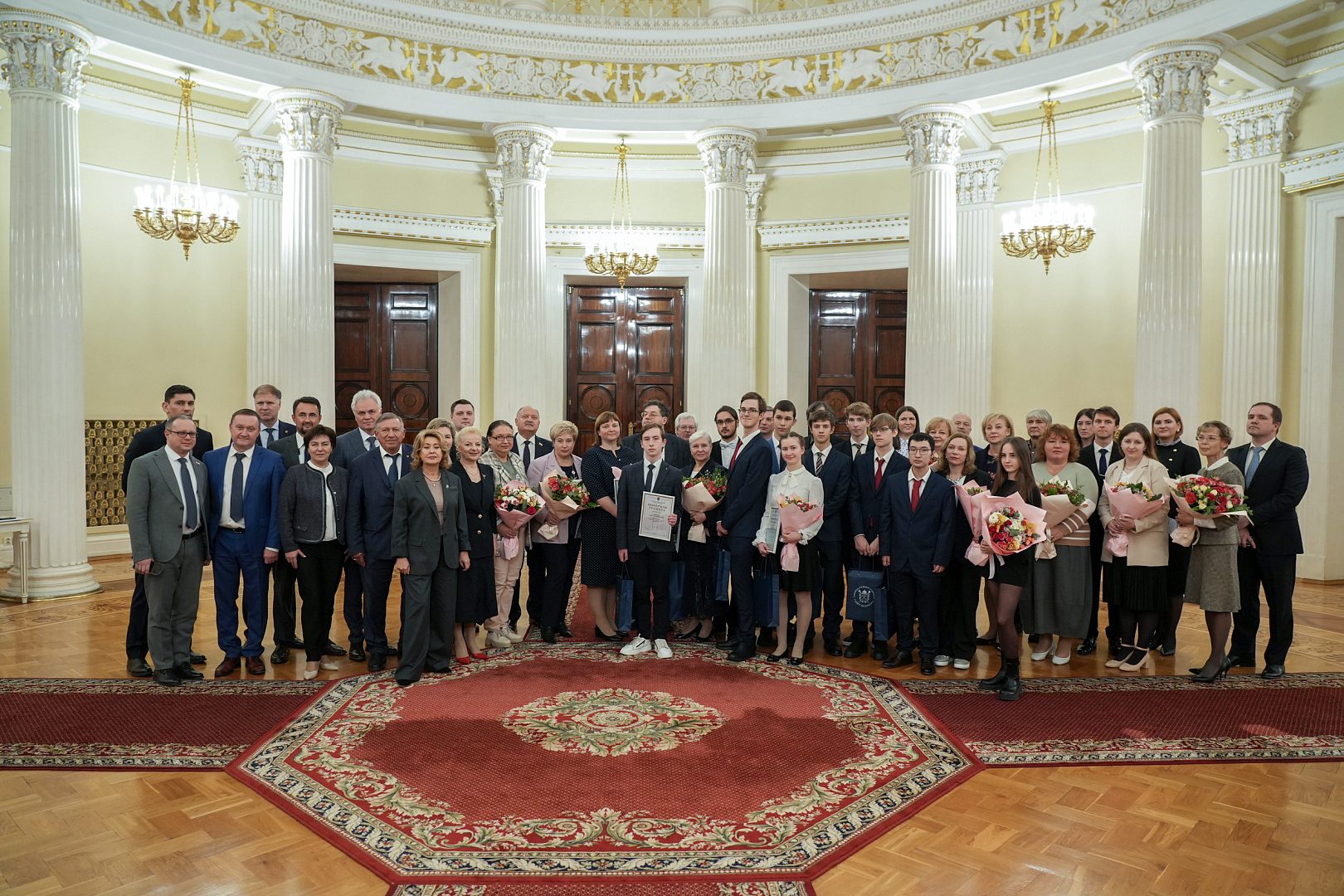 Торжественное награждение победителей международных олимпиад в Мариинском дворце