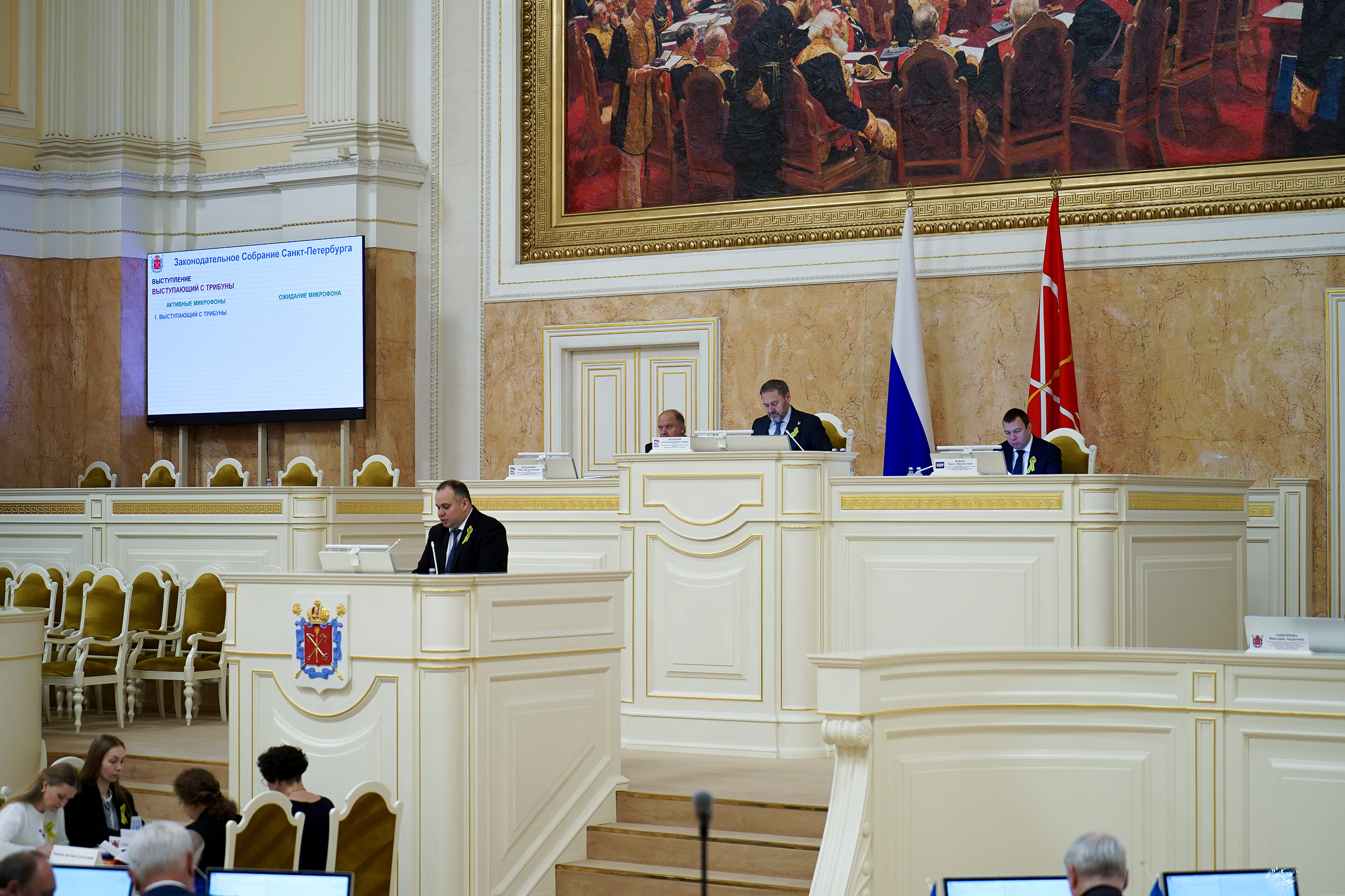 22 января 2025 года состоялось очередное заседание Законодательного Собрания Санкт-Петербурга