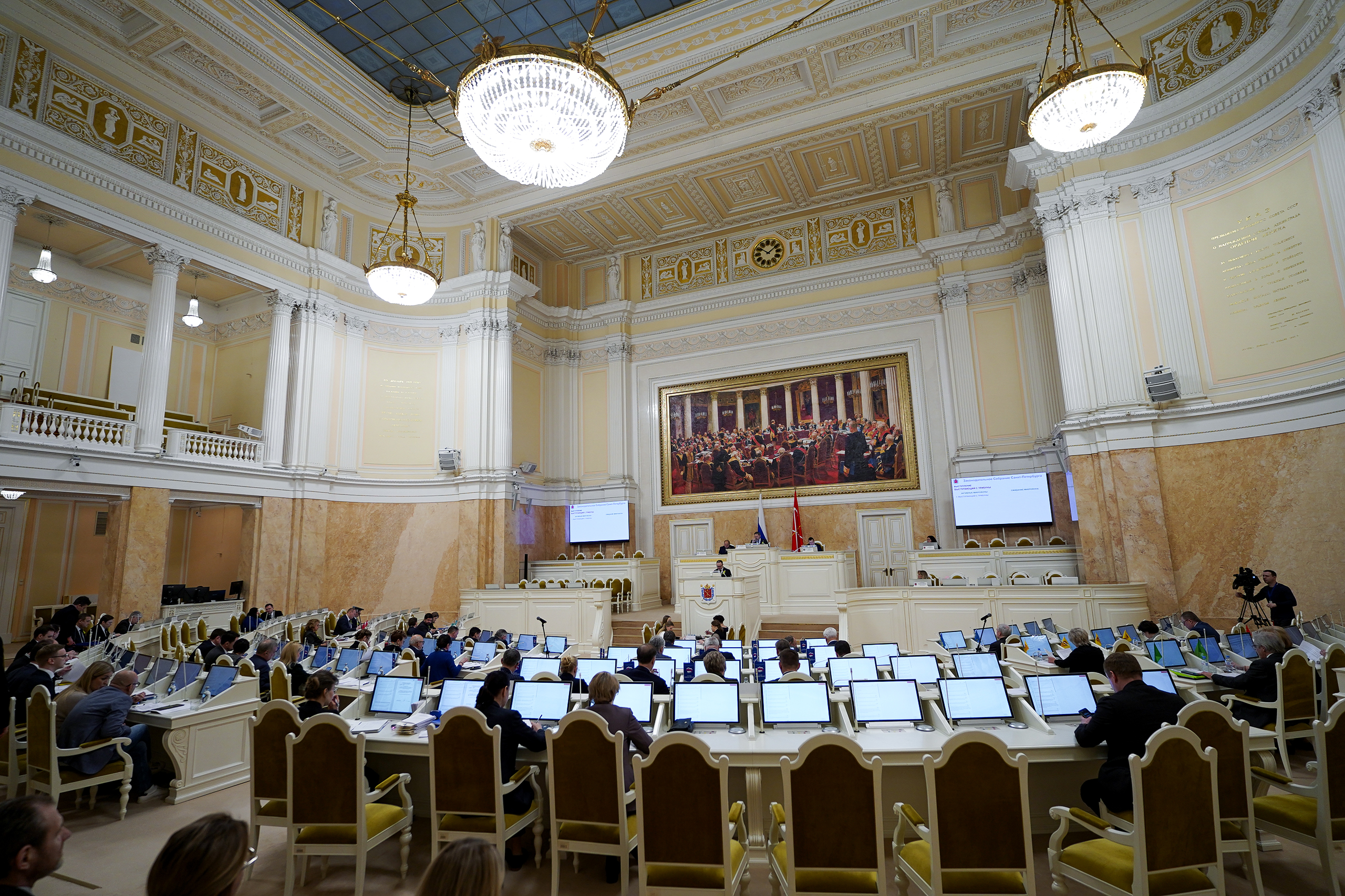 22 января 2025 года состоялось очередное заседание Законодательного Собрания Санкт-Петербурга