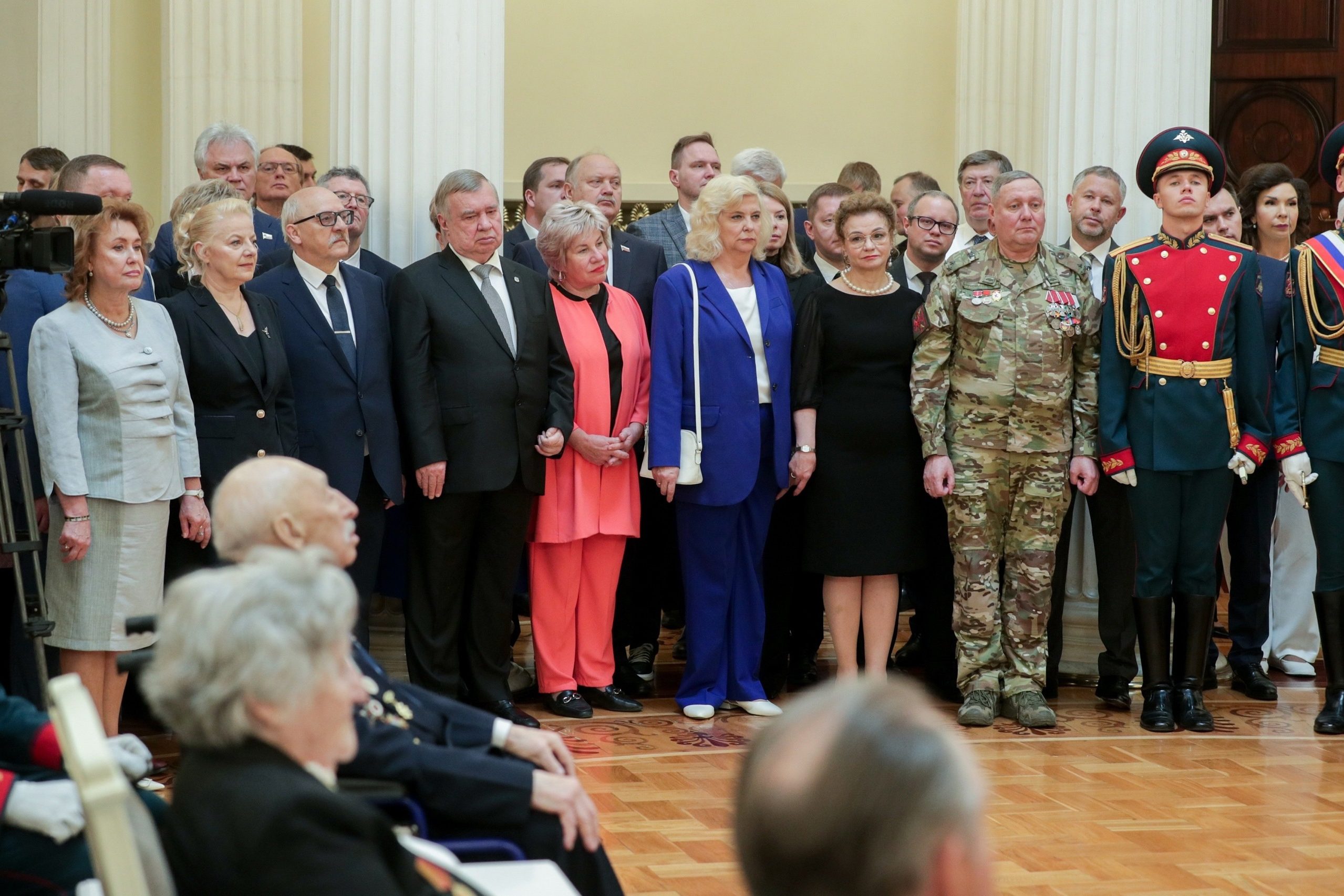 В Мариинском дворце прошла церемония вручения знаков отличия Почётных граждан Санкт-Петербурга