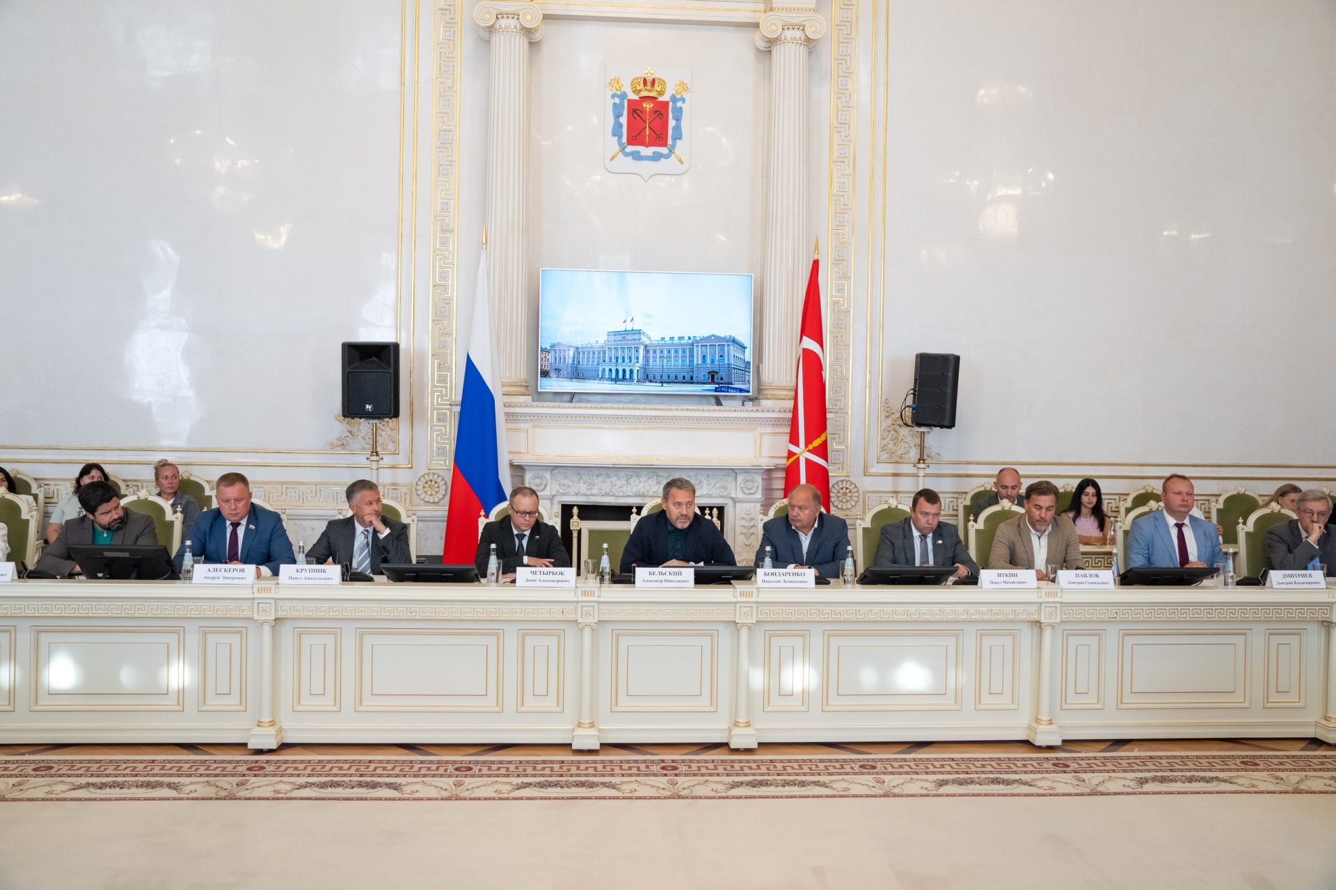 В Мариинском дворце стартовали «нулевые чтения» бюджета Петербурга