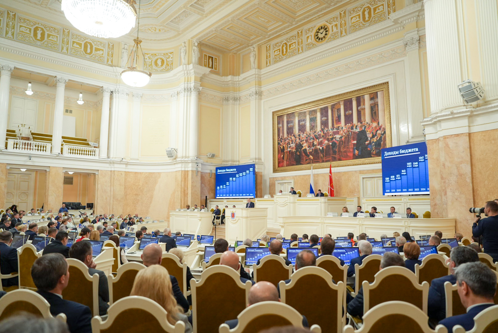 29 октября 2025 года состоялось очередное заседание Законодательного Собрания Санкт-Петербурга