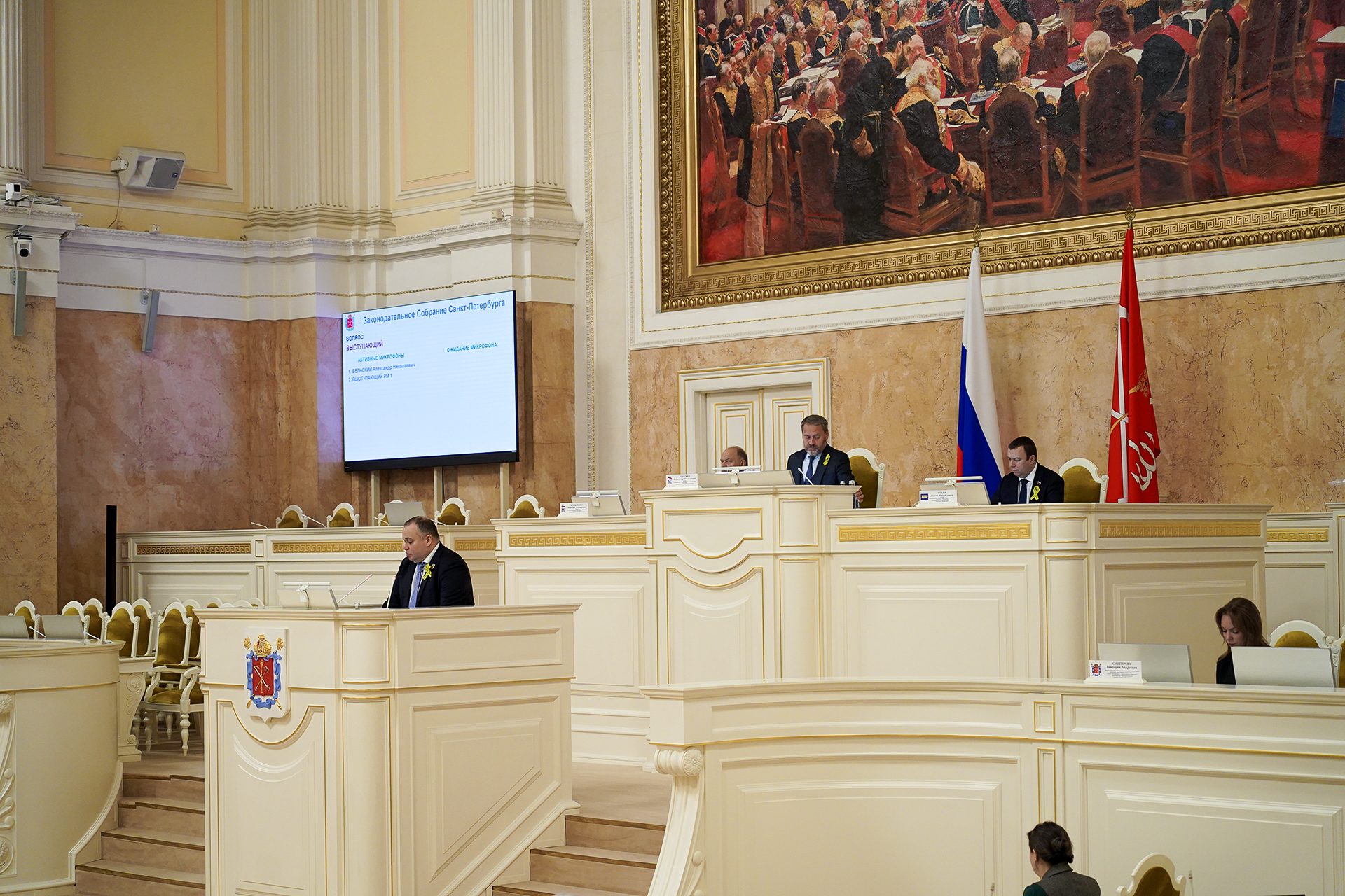 21 января 2026 года состоялось очередное заседание Законодательного Собрания Санкт-Петербурга
