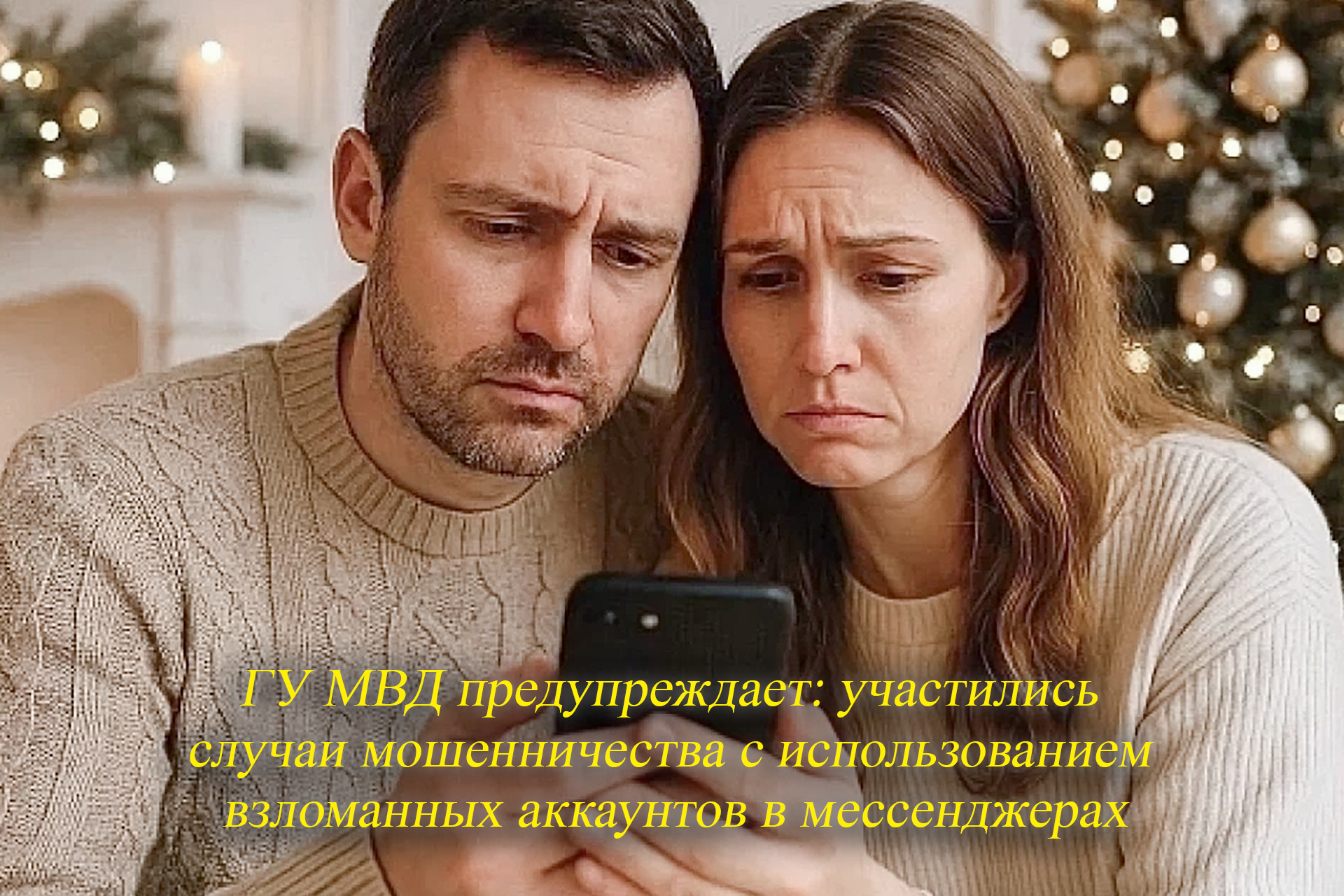 ГУ МВД предупреждает: участились случаи мошенничества с использованием взломанных аккаунтов в мессенджерах