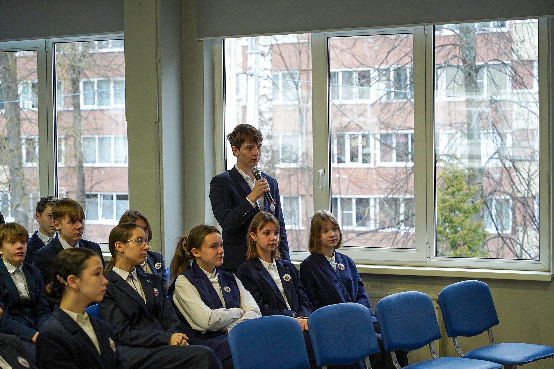 Безопасность мегаполиса: учащиеся лицея № 144 узнали о работе «умных» технологий Санкт-Петербурга