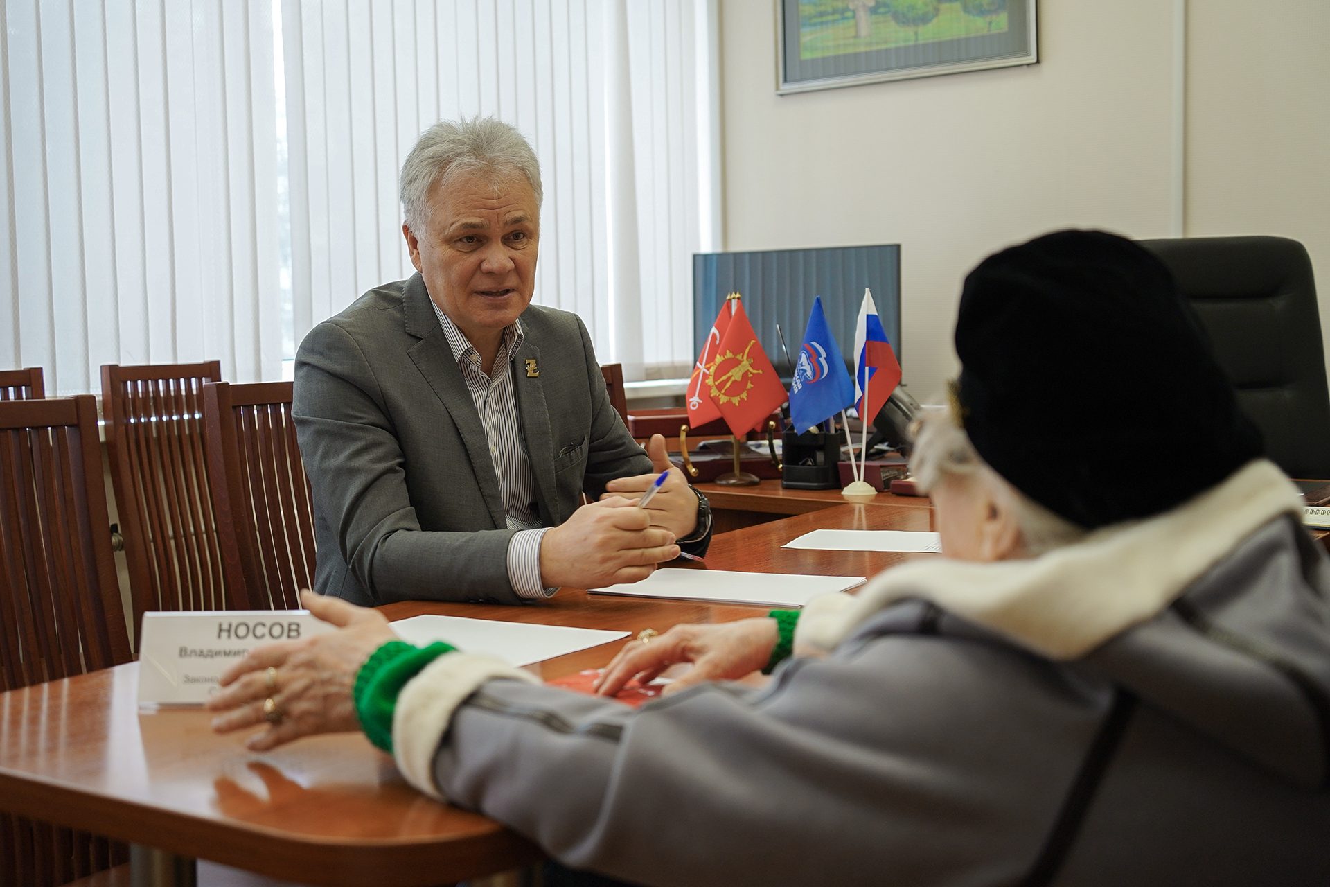 Владимир Носов провел личный прием граждан в муниципальном образовании «Прометей» Владимир Носов провел личный прием граждан в муниципальном образовании «Прометей»