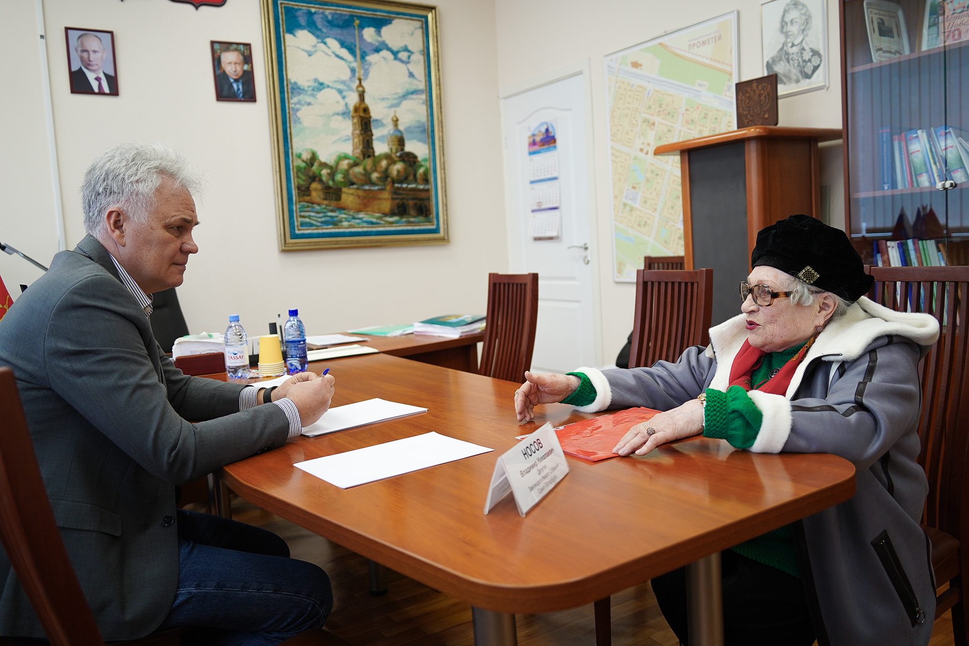 Владимир Носов провел личный прием граждан в муниципальном образовании «Прометей» Владимир Носов провел личный прием граждан в муниципальном образовании «Прометей»