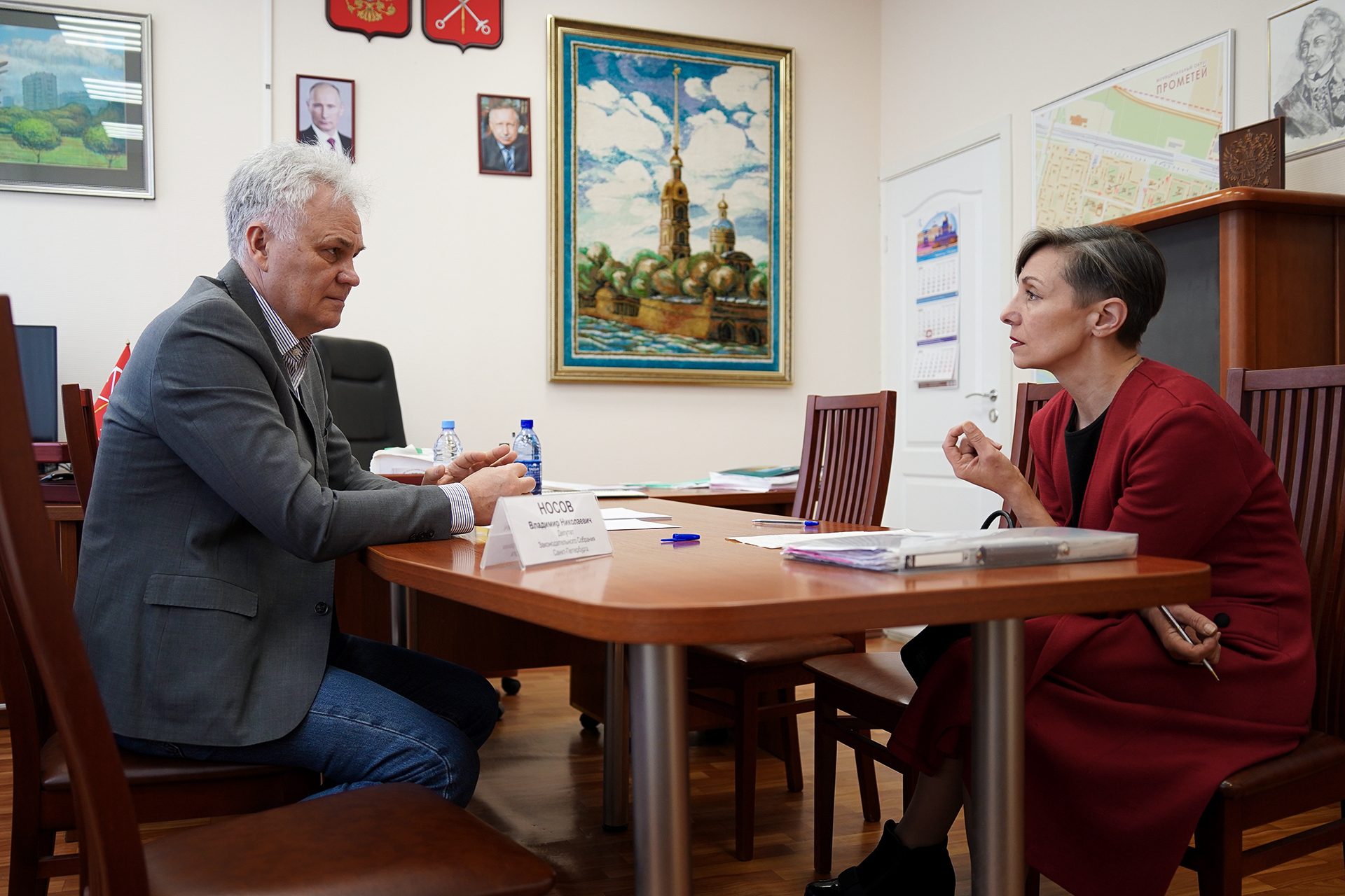 Владимир Носов провел личный прием граждан в муниципальном образовании «Прометей» Владимир Носов провел личный прием граждан в муниципальном образовании «Прометей»