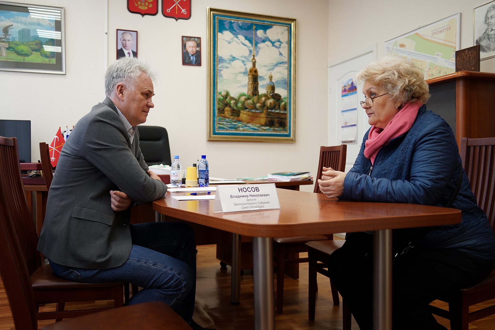 Владимир Носов провел личный прием граждан в муниципальном образовании «Прометей» Владимир Носов провел личный прием граждан в муниципальном образовании «Прометей»