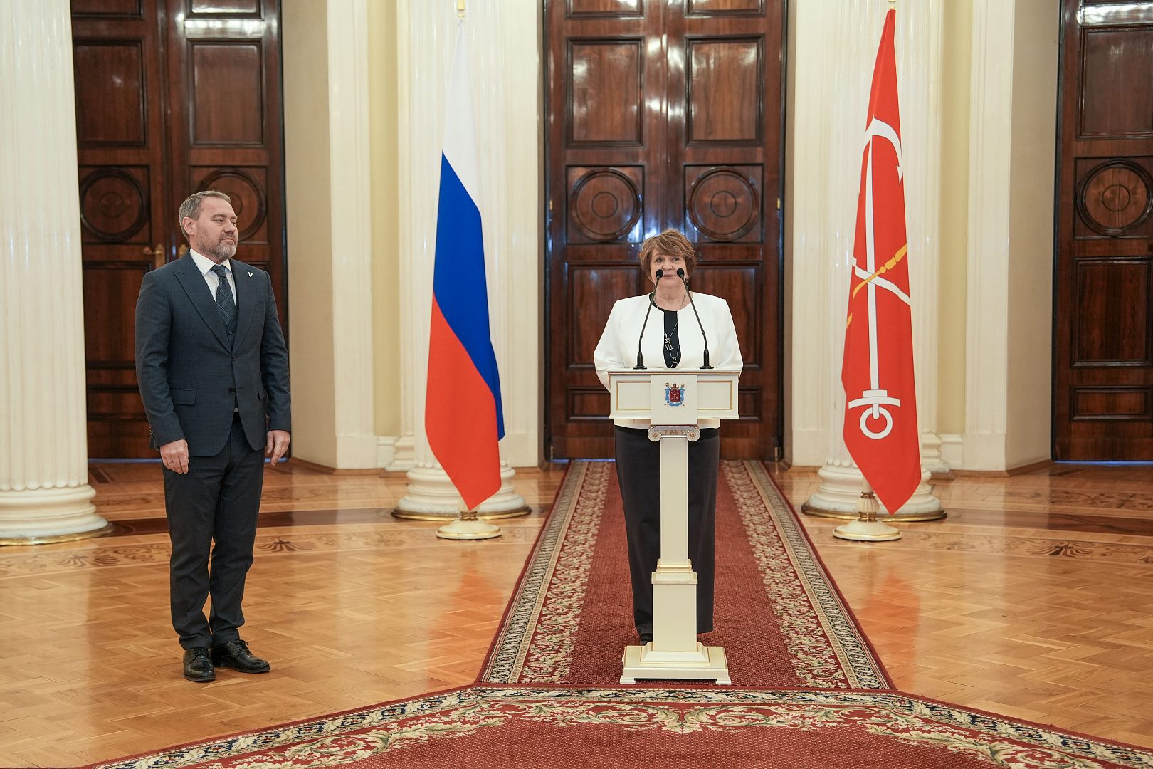 В Мариинском дворце чествовали победителей юбилейного конкурса «Кадет года-2026» В Мариинском дворце чествовали победителей юбилейного конкурса «Кадет года-2026»