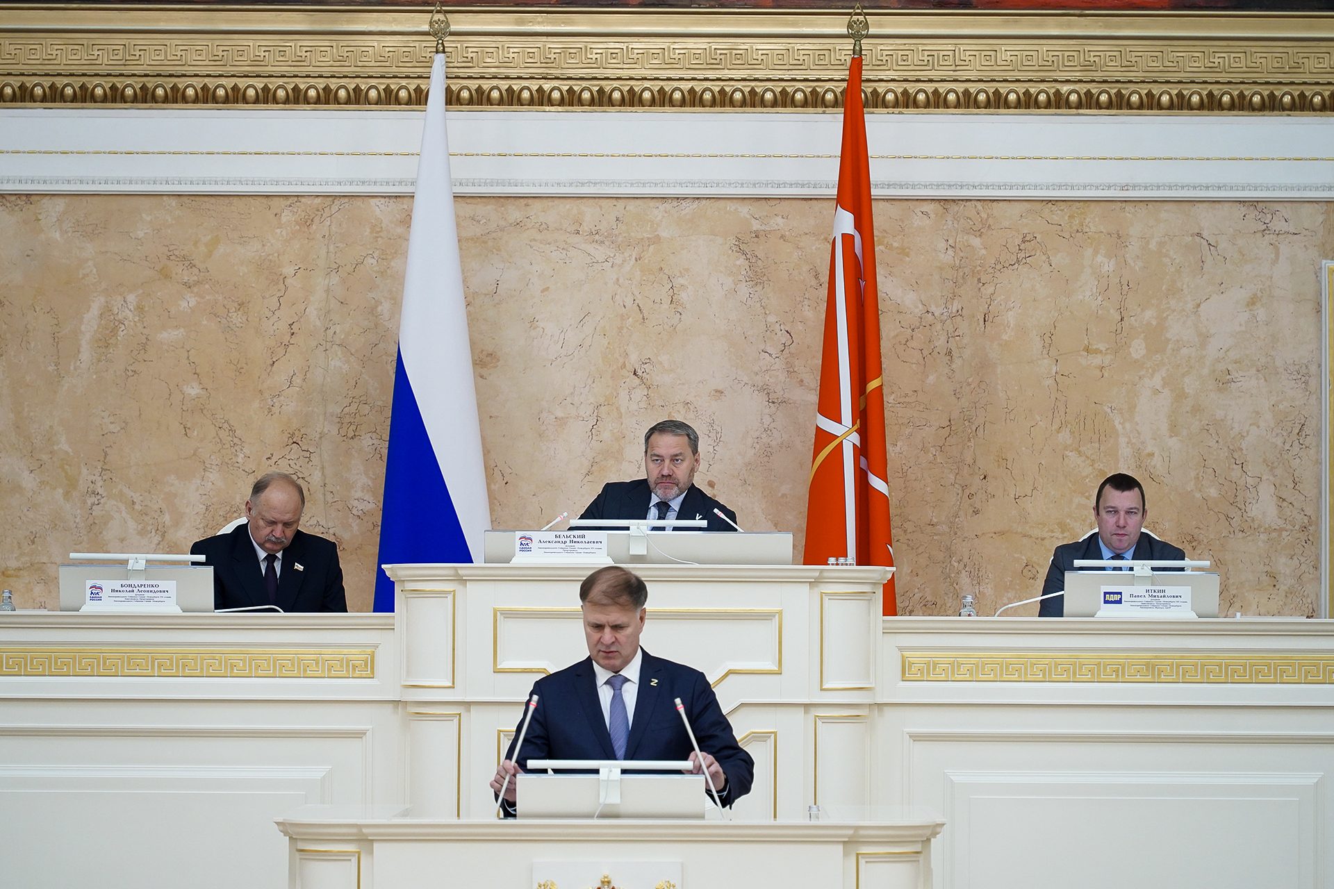 1 апреля 2026 года состоялось очередное заседание Законодательного Собрания Санкт-Петербурга
