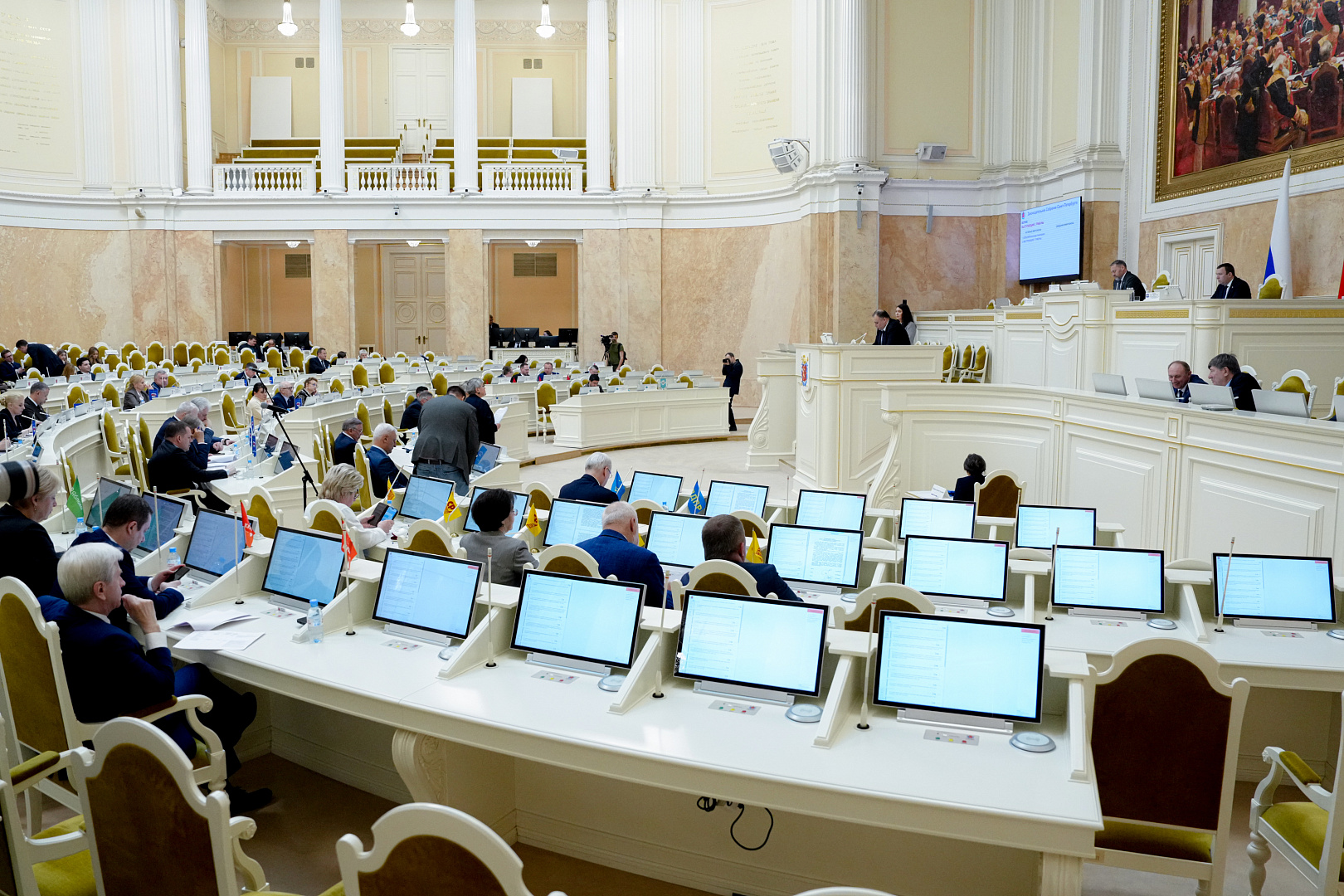 22 апреля 2026 года состоялось очередное заседание Законодательного Собрания Санкт-Петербурга